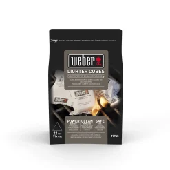 WEBER AANMAAKBLOKJES 22 STUKS