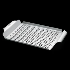 WEBER DELUXE GRILLKORF RVS