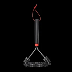 WEBER DRIEZIJDIGE BORSTEL KLEIN 30 CM