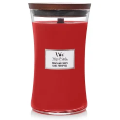 Woodwick Geurkaars crimson berries Large