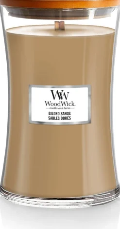 WoodWick Geurkaars Gilded Sands