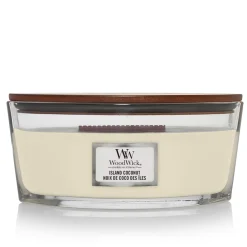 Woodwick Geurkaars island coconut ellipse