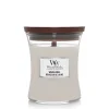 Woodwick Geurkaars warm wool medium