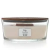Woodwick Geurkaars white honey ellipse