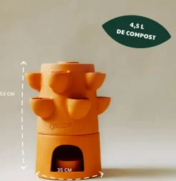 Zelfbemestende composter balkon