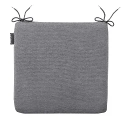 Zitkussen universal 40x40cm panama grey, met rits