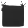 Zitkussen universal 40x40cm panama black, met rits