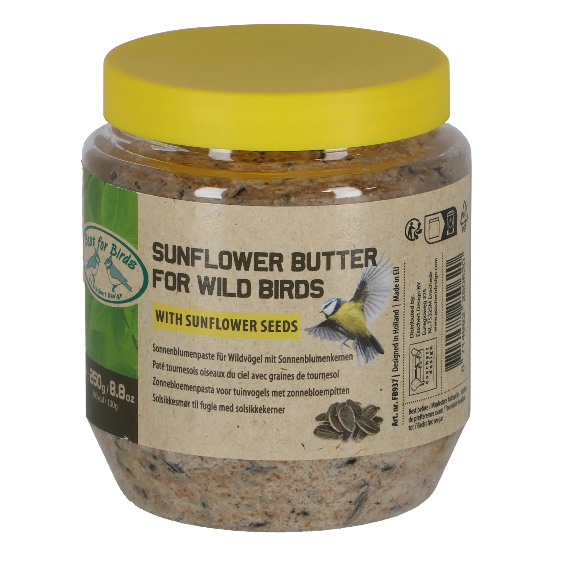 Zonnebloemenpasta pet