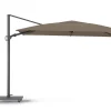 Zweefparasol Monterey antraciet-taupe