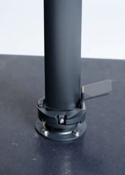 Zweefparasol Monterey antraciet-grijs